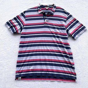 Peter Millar Polo Striped Mens XL